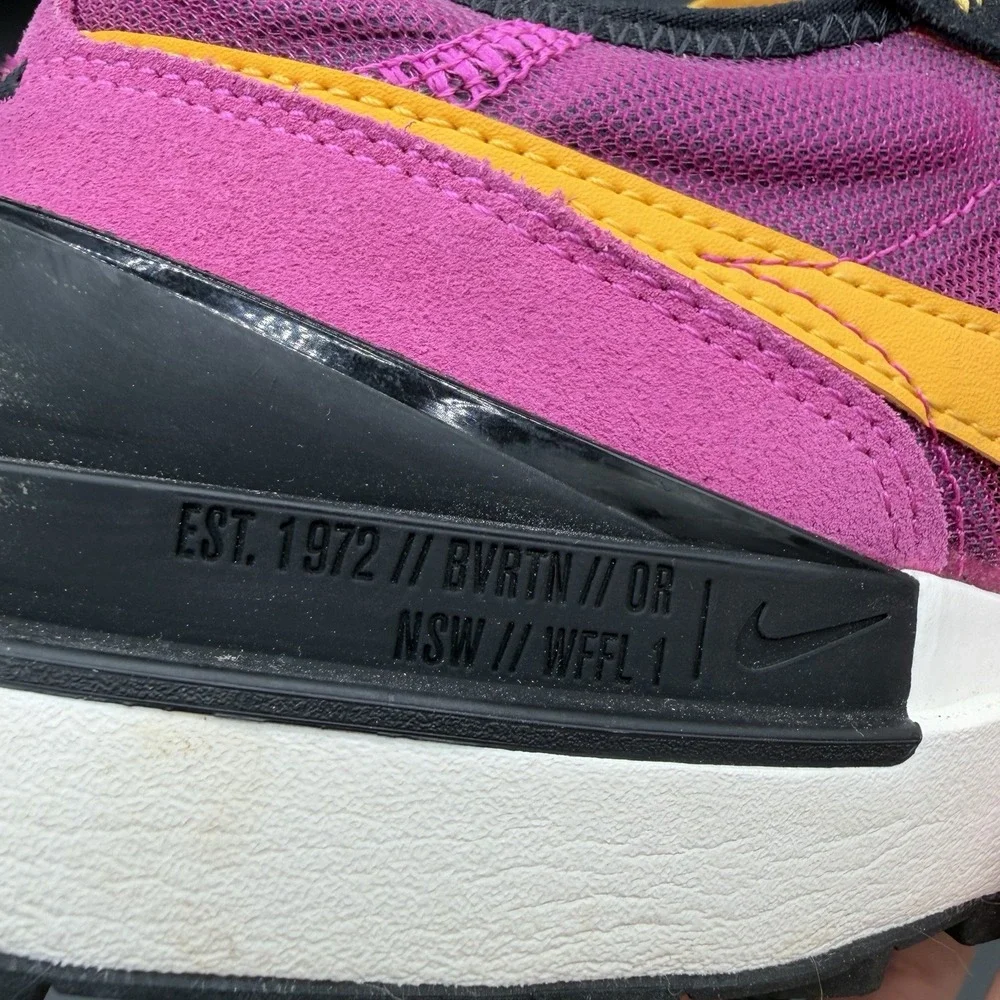Nike‎ Waffle One Fuchsia Athletic Sneakers Running Shoe DC0481-600 Youth Size 7Y